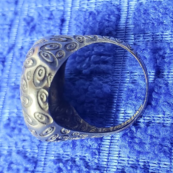 CHOCOLATE CZ DIAMOND RING GOLD SIZE 6 - Picture 4 of 7